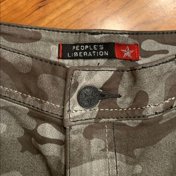 👀SOLD👀People’s Liberation Camo Shorts - Picture 2 of 6